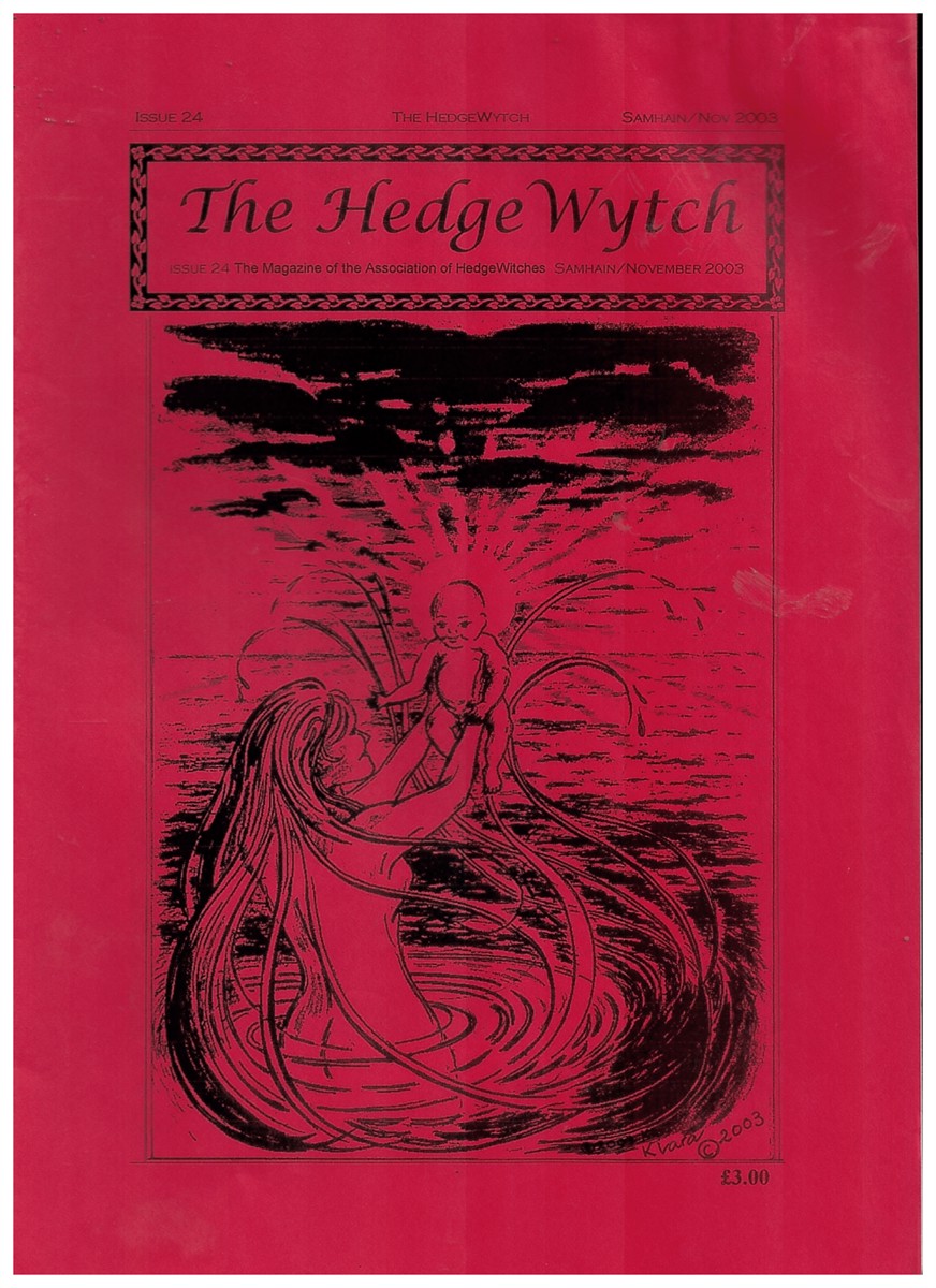 WRIGHT, GEOFF - The Hedge Wytch. Samhain / Nov 2003. Issue 24