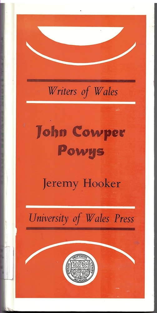 HOOKER, JEREMY - John Cowper Powys