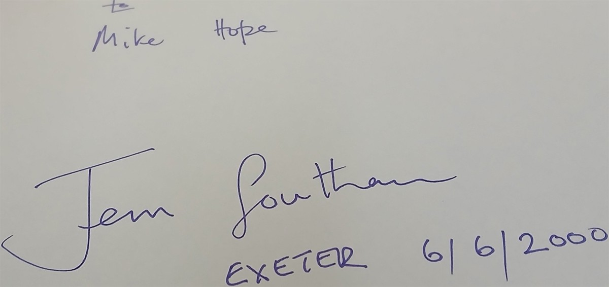 SOUTHAM, JEM - Rockfalls + Rivermouths + Ponds: The Shape of Time (Signed by the Author)
