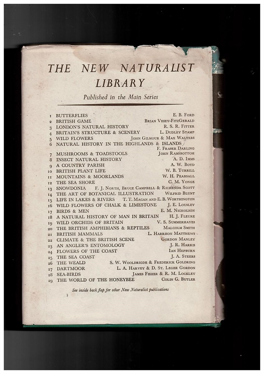 STEERS, J. A. - The Sea Coast (New Naturalist Series, No. 25)