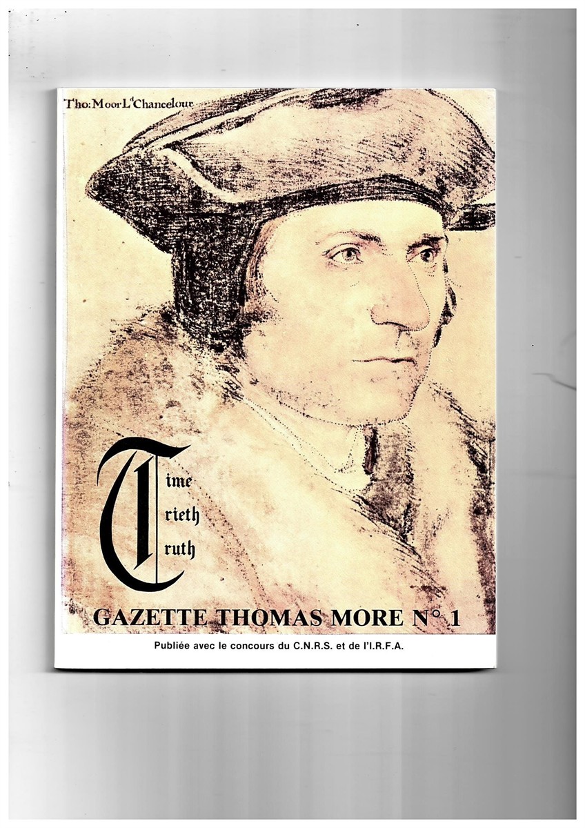 MARC'HADOUR, G. (EDITOR) - Thomas More Gazette 1979 No. 1 - No. 63 (Tomes 1 & 2)