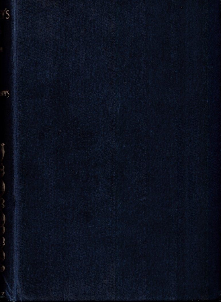 MASSON, DAVID - The Collected Writings of Thomas de Quincey. Vol VII. Historical Essays