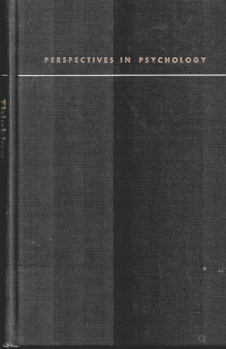 MANDLER, JEAN MATTER & GEORGE MANDLER - Thinking: From Association to Gestalt. [Perspectives in Psychology]