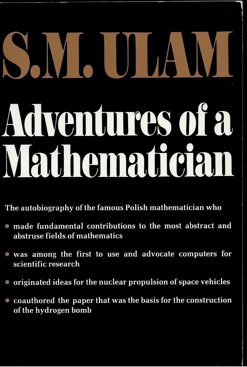 Adventures of a Mathematician