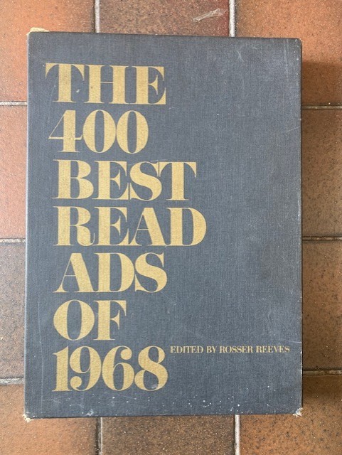 The 400 Best Read Ads of 1968. Volumes 1 and 2