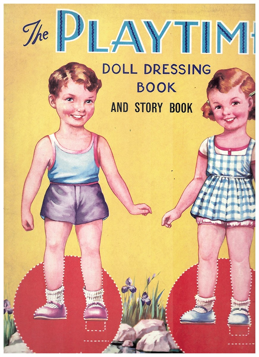 The Play Time Doll Dressing Book and Story Book