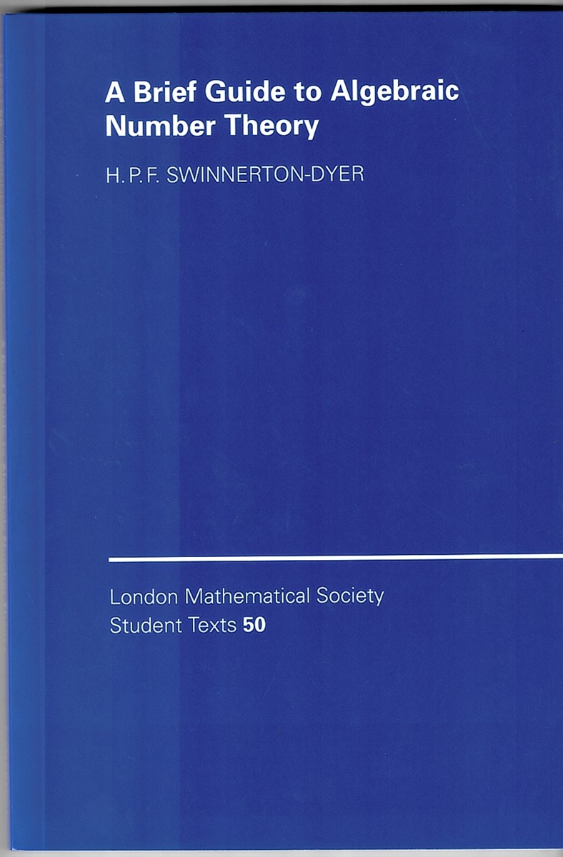 A Brief Guide to Algebraic Number Theory
