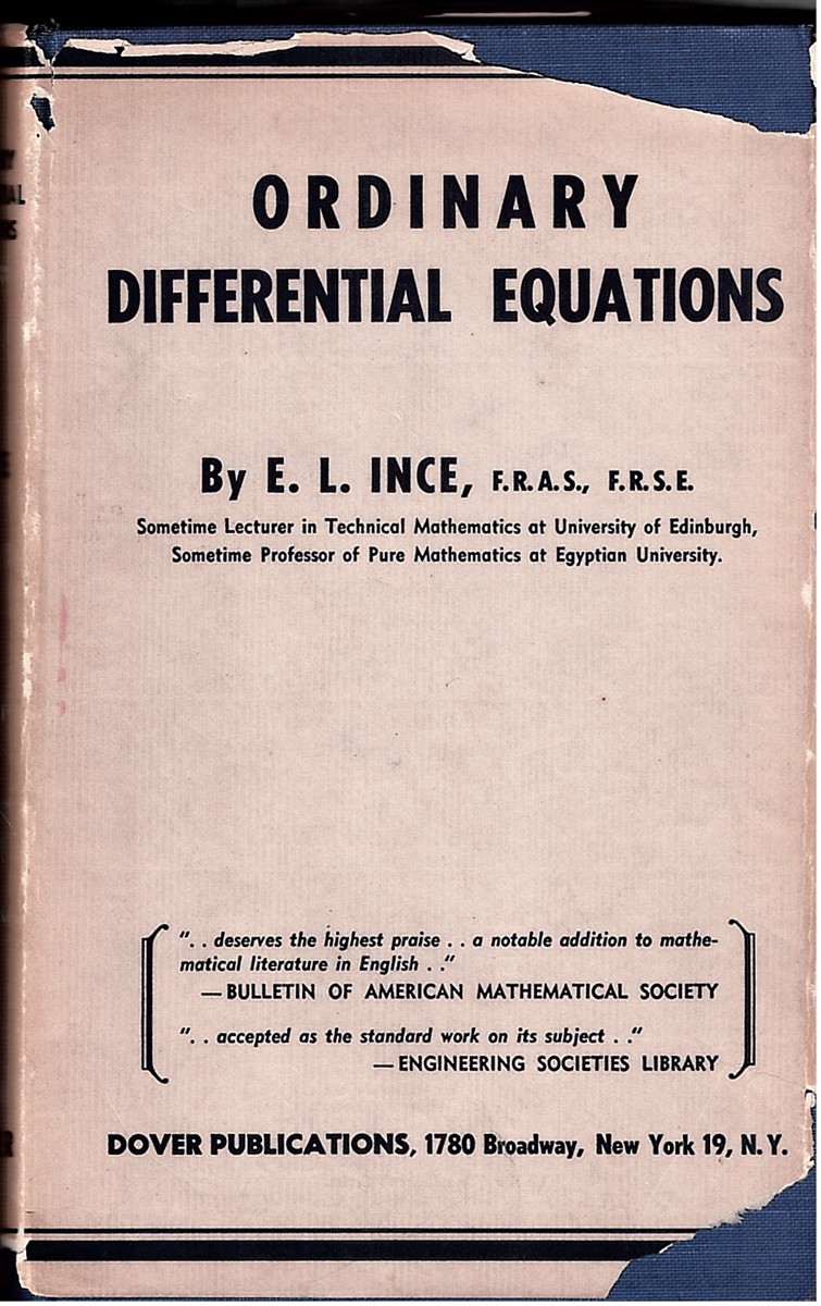 Image for Ordinary Differential Equations Ordinary Differential Equations