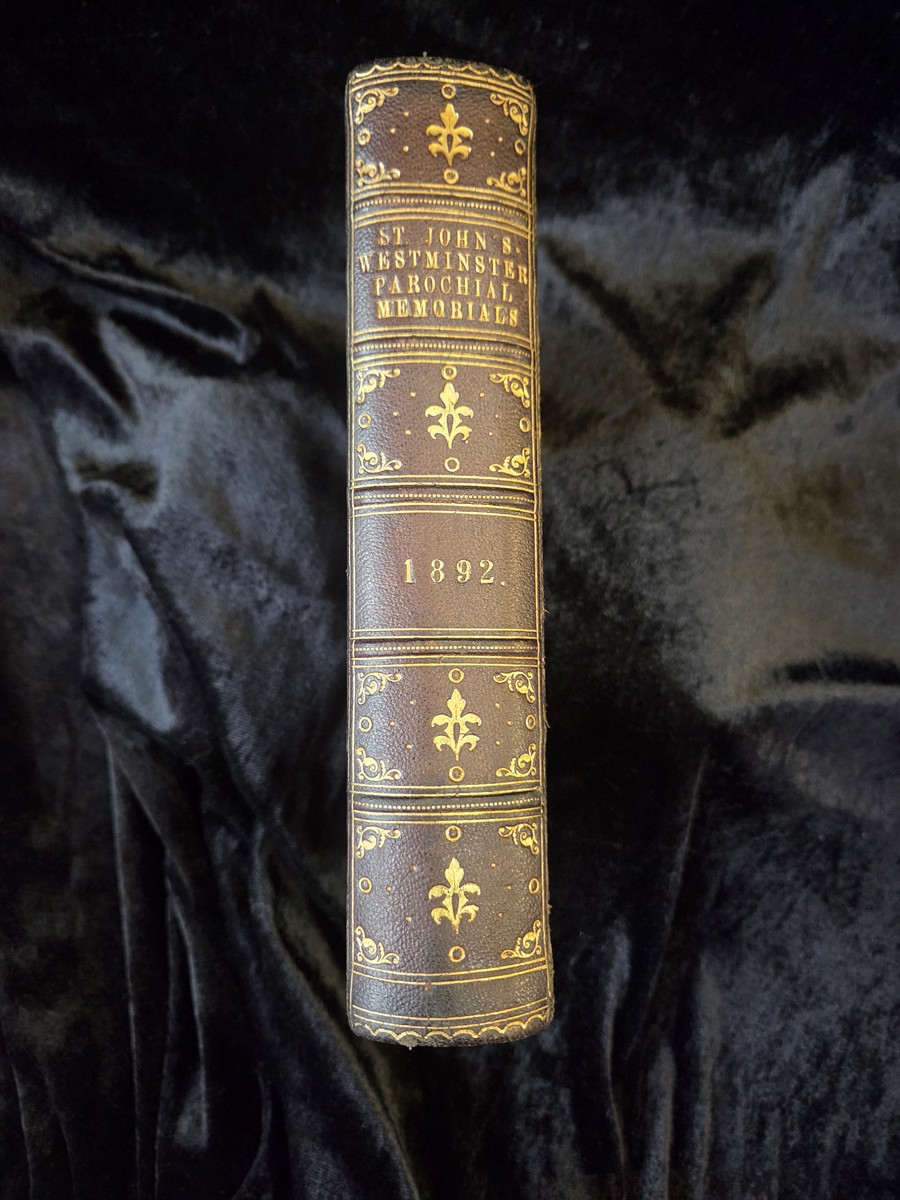 St. John the Evangelist, Westminster: Parochial Memorials