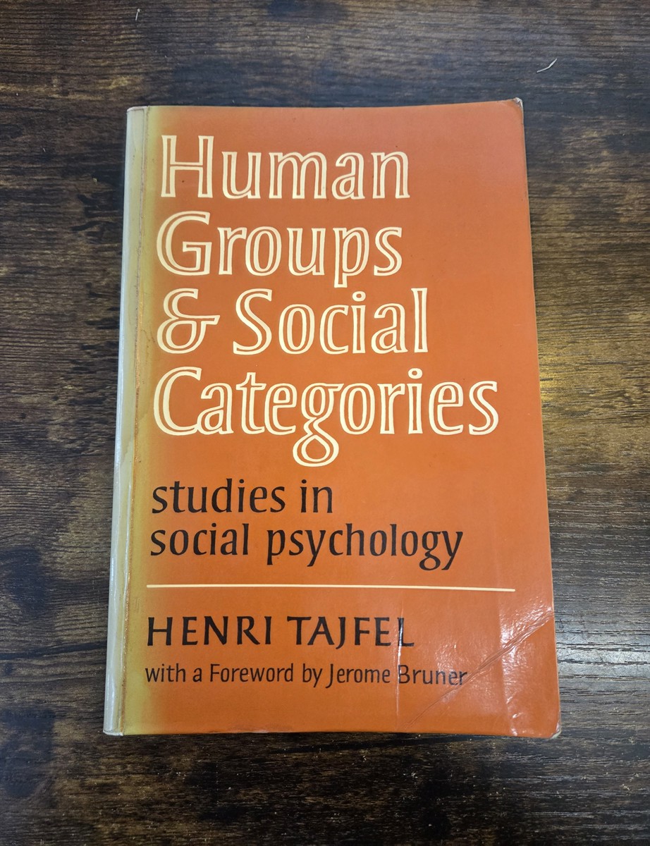 Human Groups & Social Categories: Studies in Social Psychology