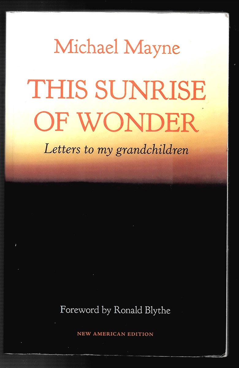 Image for This Sunrise of Wonder - Letters to My Grandchildren This Sunrise of Wonder - Letters to My Grandchildren