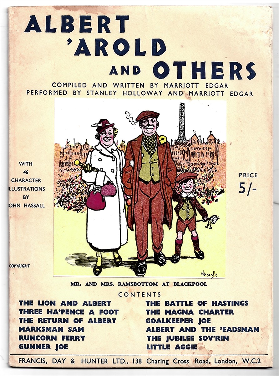 Albert, 'Arold and Others (compiled and written by Marriott Edgar. Performed by Stanley Holloway & Marriott Edgard