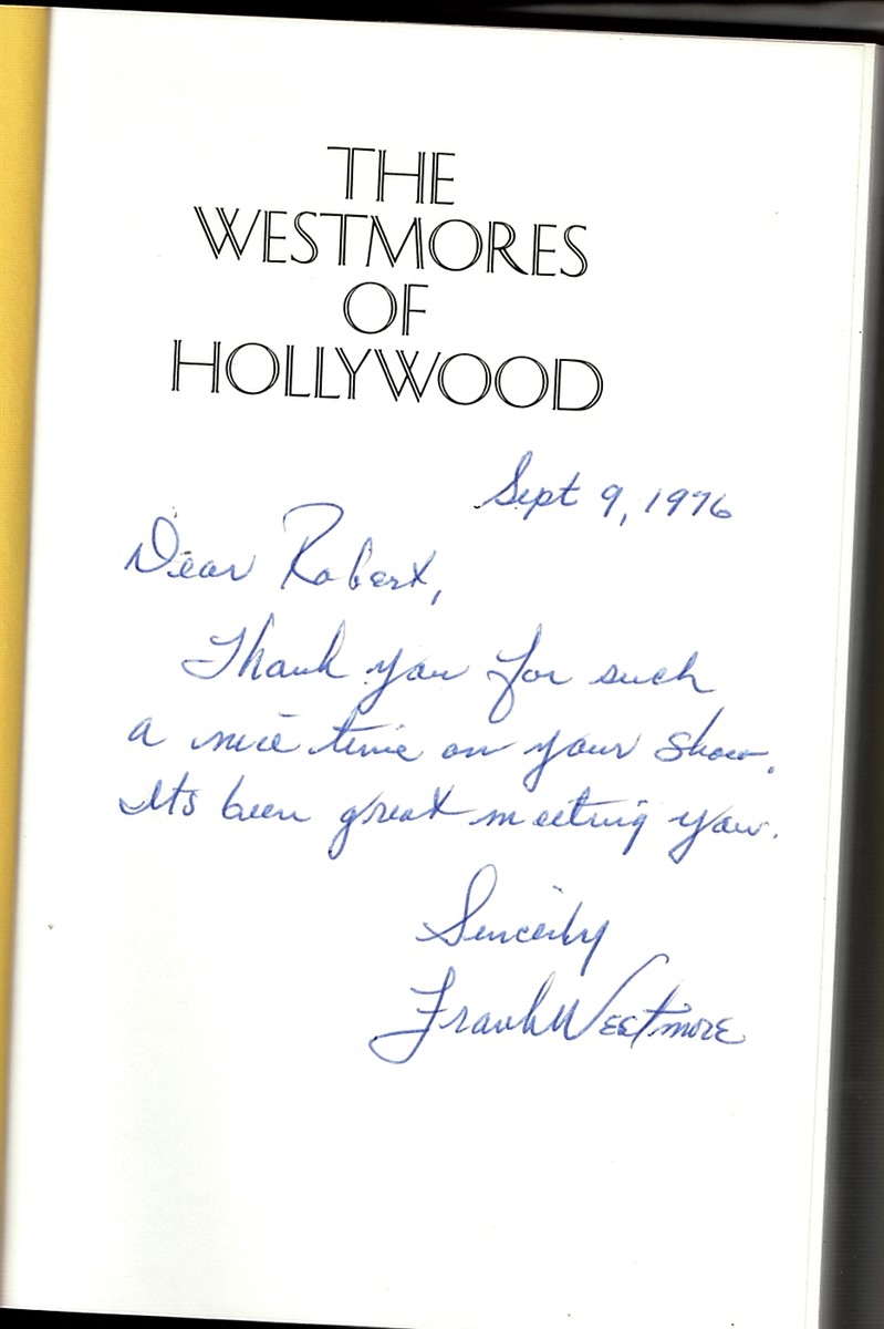 WESTMORE, HANK &  MURIEL DAVIDSON - The Westmores of Hollywood