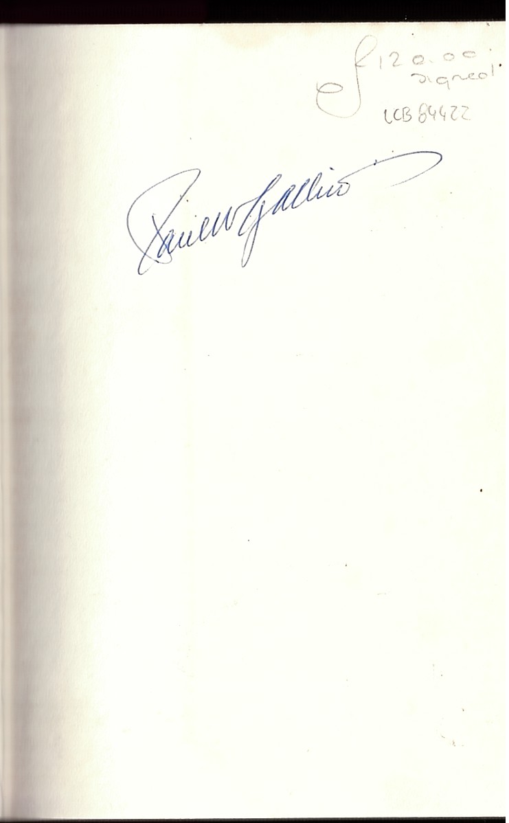 GALLICO, PAUL - The Man Who Was Magic (Signed by Paul Gallico, Author)