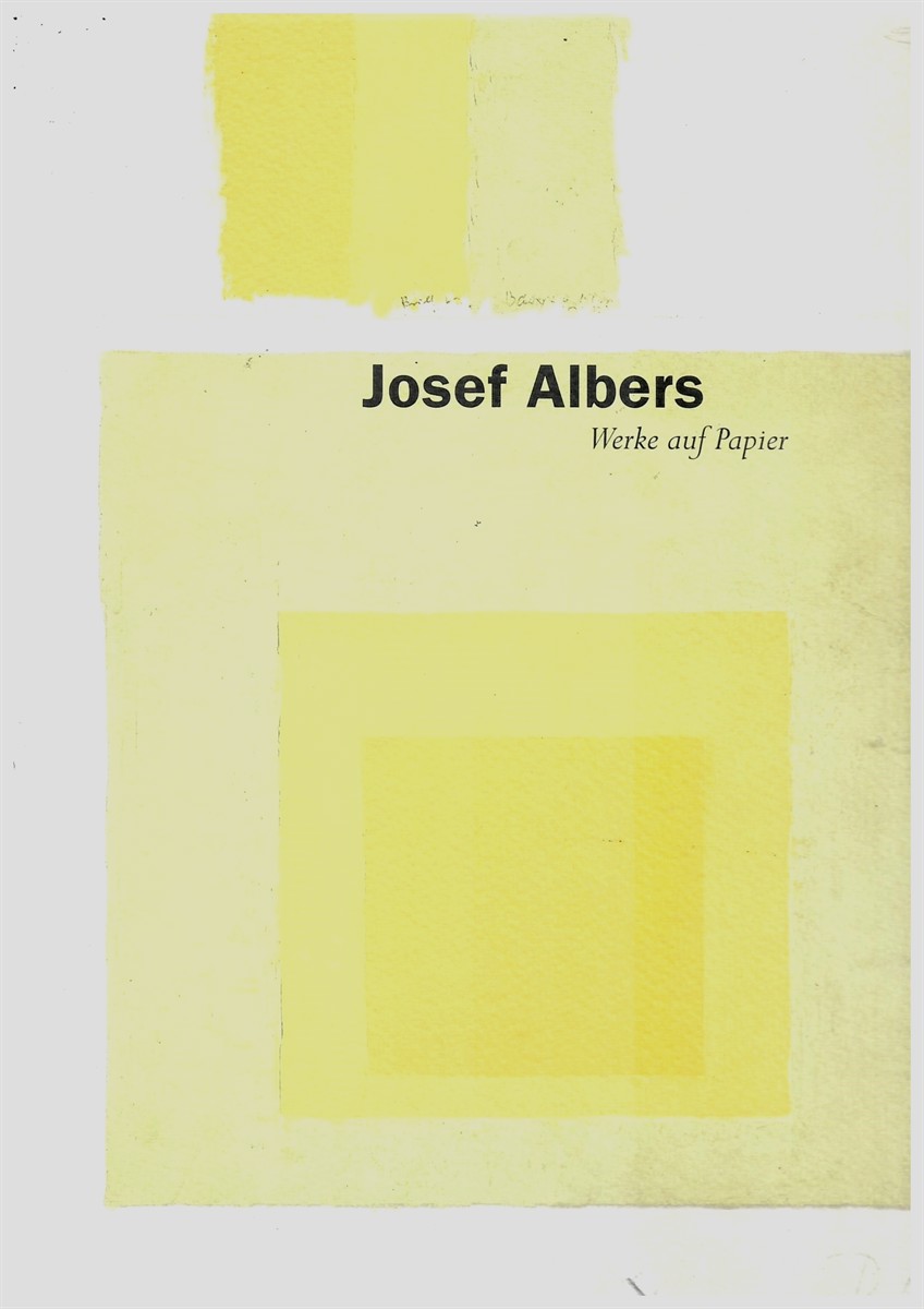 ALBERS, JOSEPH - Josef Albers - Werke Auf Papier