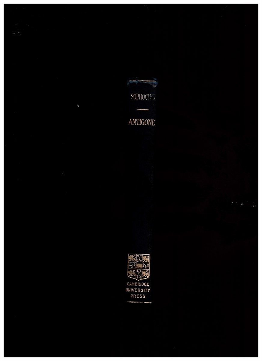 SOPHOCLES, E. S. SHUCKBURGH (EDITOR) - Antigone