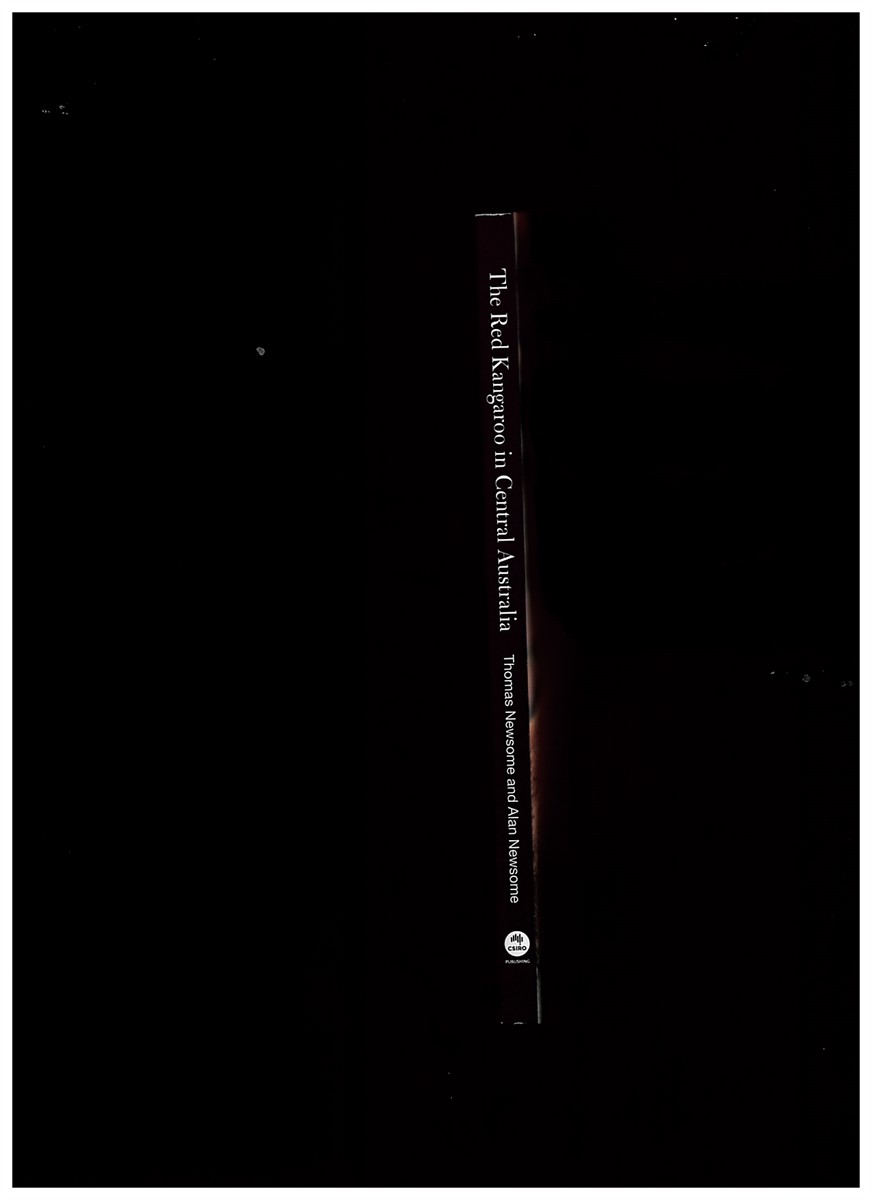 NEWSOME, ALAN & THOMAS NEWSOME - The Red Kangaroo in Central Australia. An Early Account by A.E. Newsome