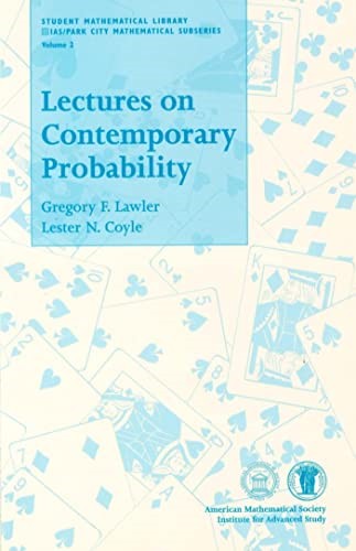 LAWLER, GREGORY F.  &  LESTER N.  COYLE - Lectures on Contemporary Probability (Student Mathematical Library)