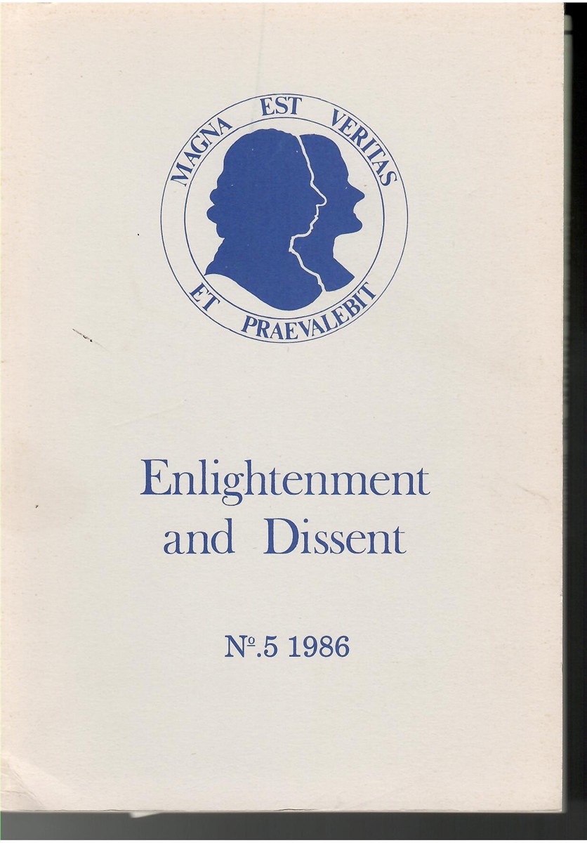 Enlightenment and Dissent No. 5 1986