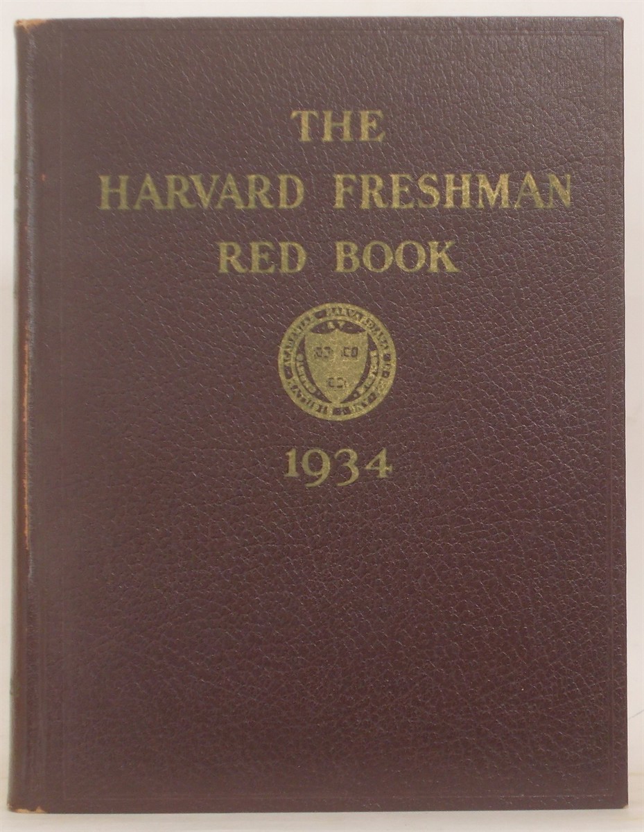 The Harvard Freshman Red Book, Class of 1934
