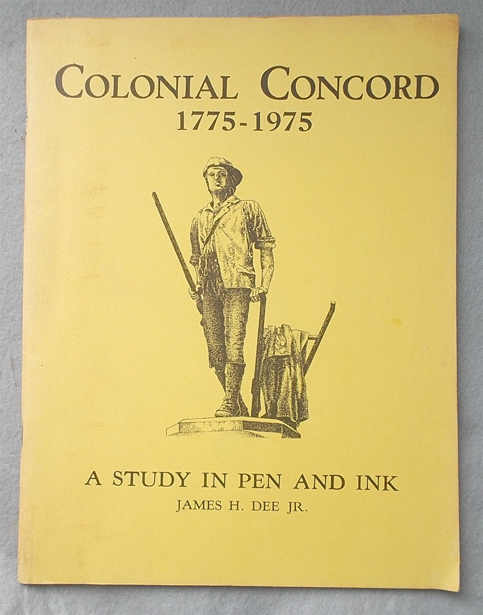 Colonial Concord 1775-1975: a Study in Pen and Ink