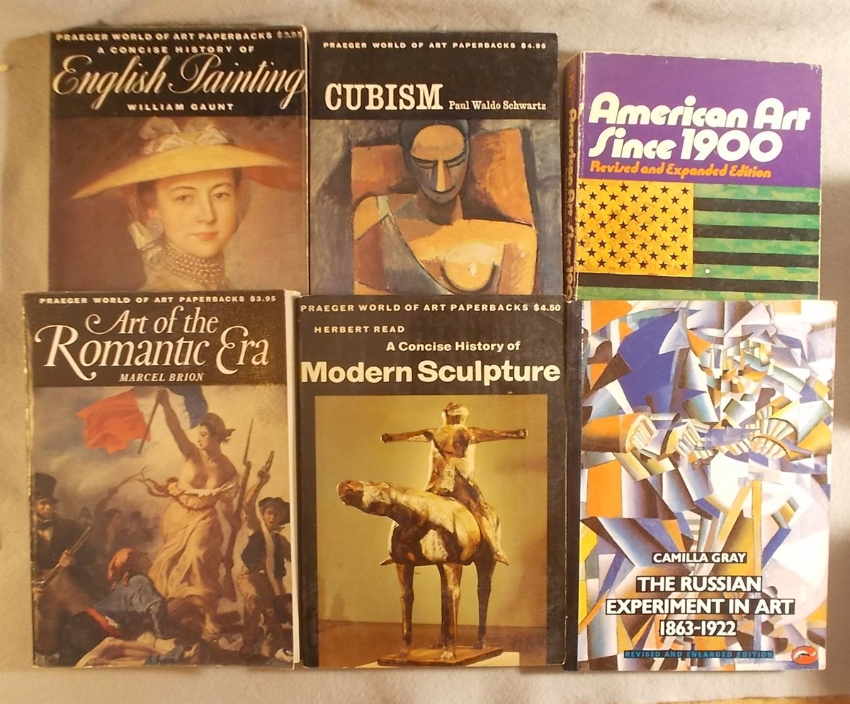 The Russian Experiment in Art 1863-1922, Cubism, a Concise History of Modern Sculpture, Art of the Romantic Era, a Concise History of English Painting, American Art Since 1900 (Praeger World of Art)