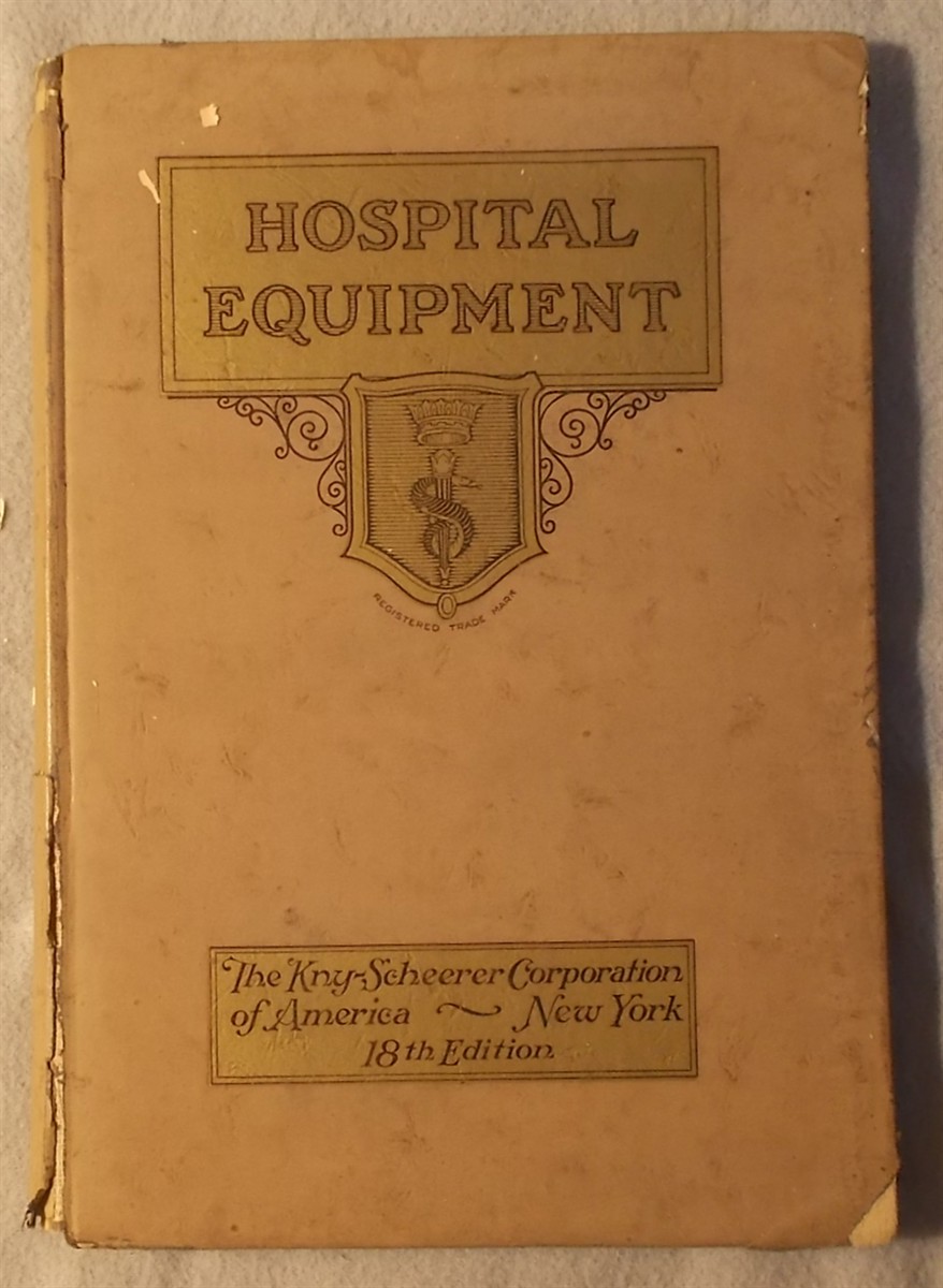 Modern Aseptible Surgical Furniture and Sterilizers (1926 Medical Supply Catalog)