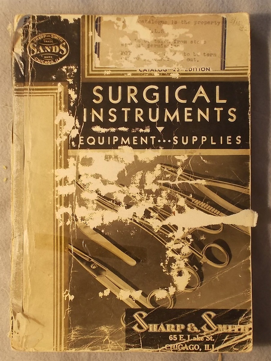 Surgical Instruments, Equipment, Supplies (1932 Sharp and Smith Medical Supply Catalog) [Microscopes]