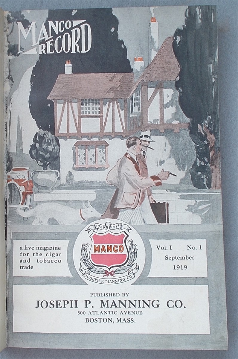The Manco Record: a Live Magazine for the Cigar and Tobacco Trade (12 Issues: September 1919-August 1920)