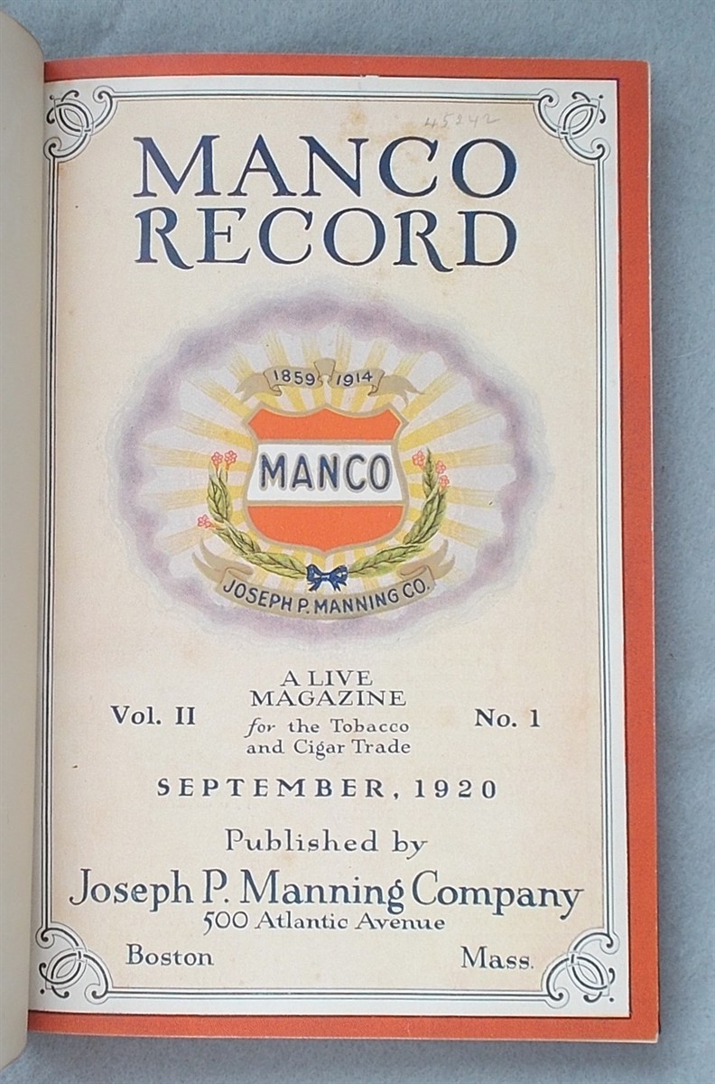The Manco Record and Chan-Cleve Hub [Joseph Manning Company and Chandler Motor Car Company Magazines]