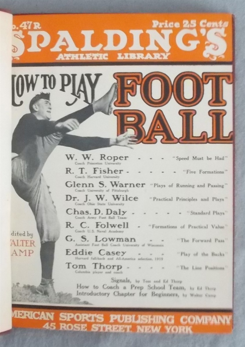 How to Play Foot Ball (Spalding's Athletic Library, Football)
