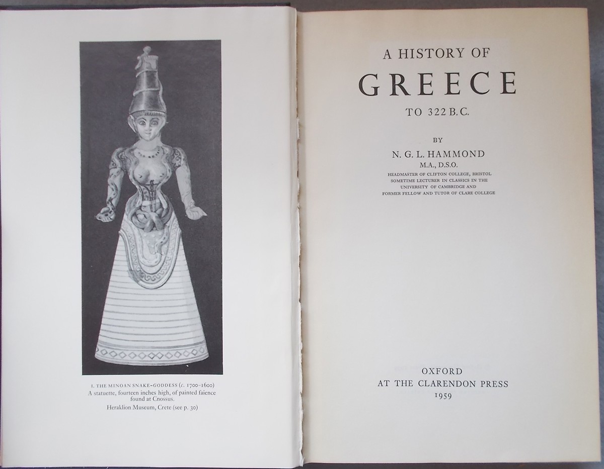 A History of Greece to 322 B. C.