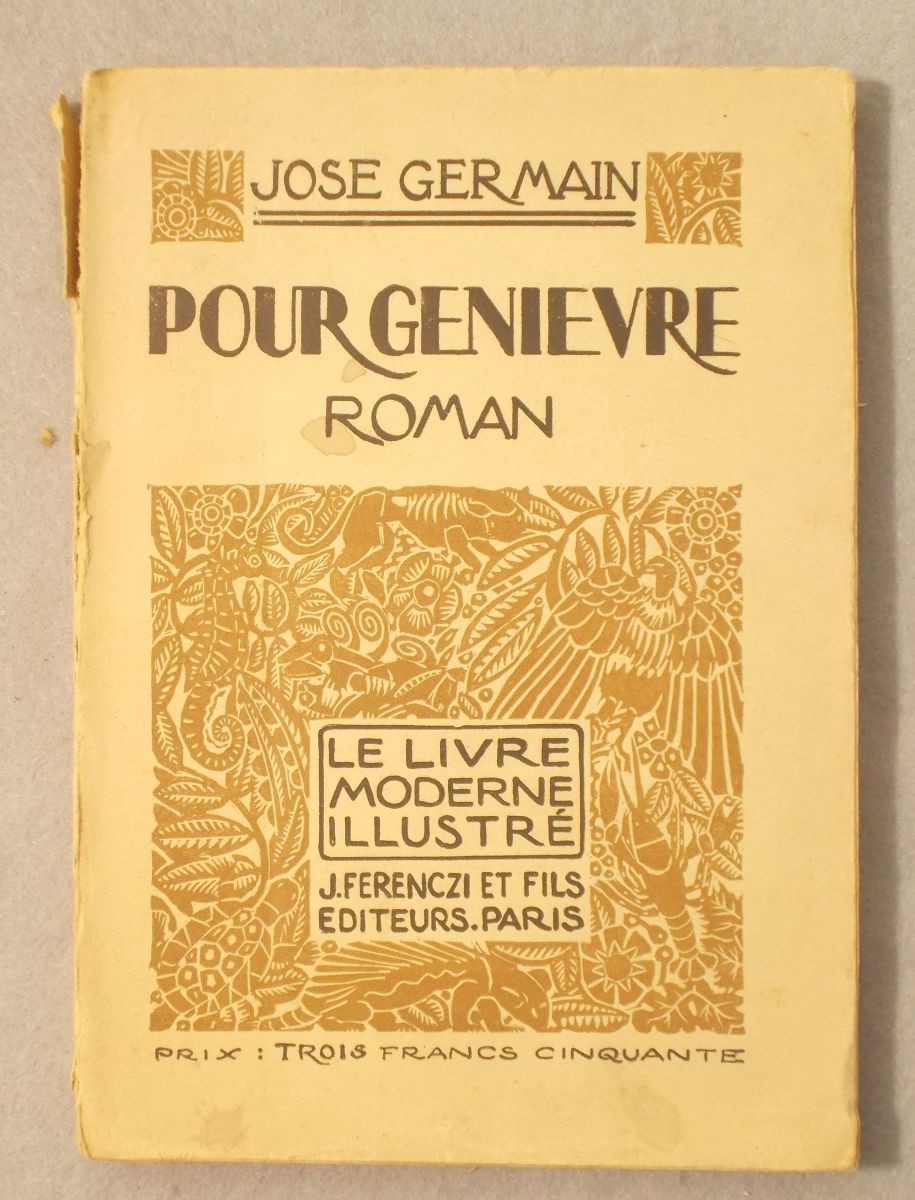 Pour Genievre: 35 Bois Originaux De Pierre Lissac (Le Livre Moderne Illustre)