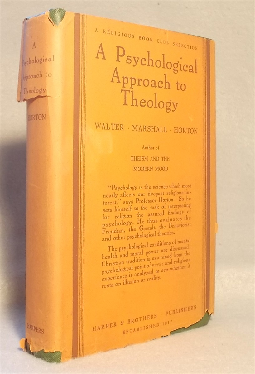 A Psychological Approach to Theology