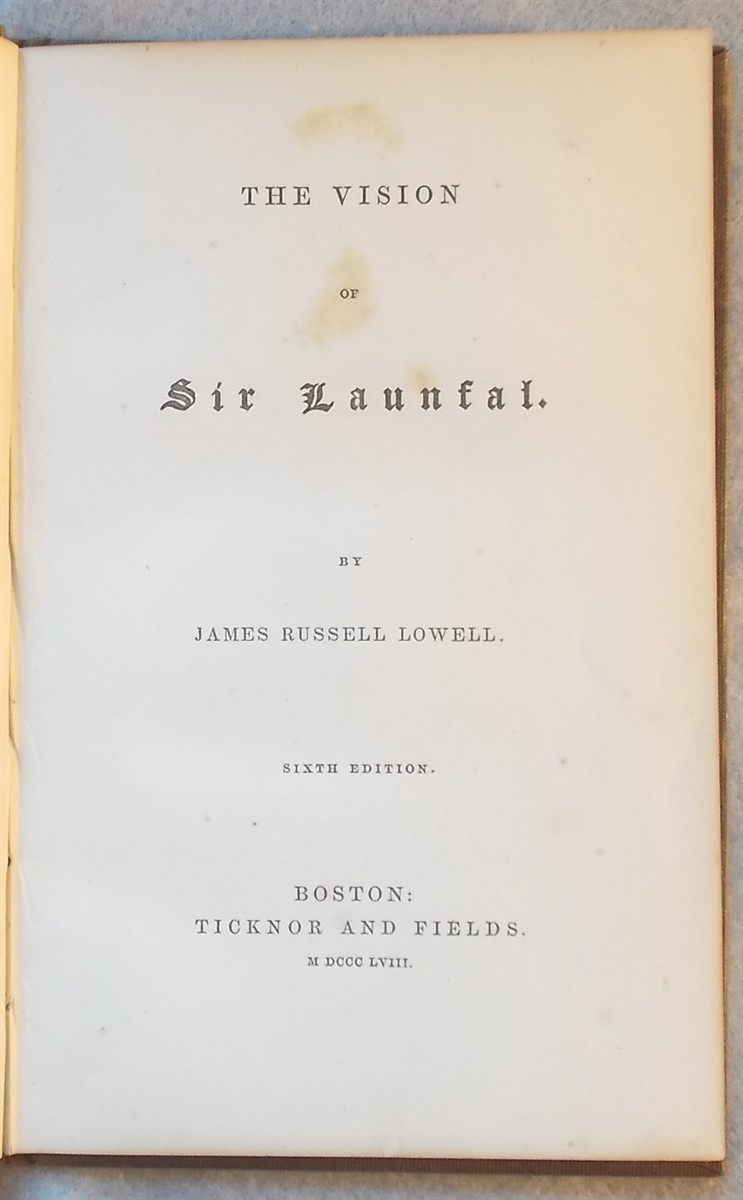 The Vision of Sir Launfal