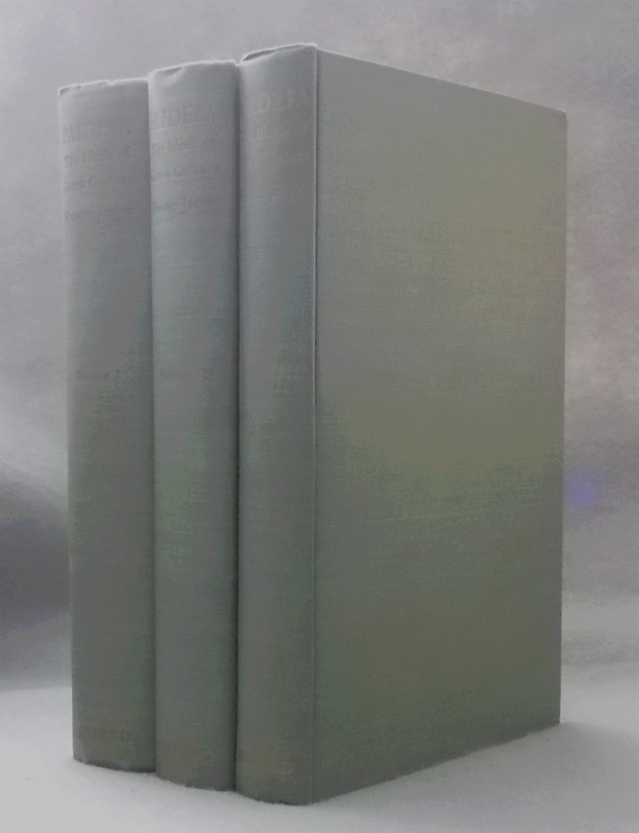 Paideia: the Ideals of Greek Culture (3 Volume Set) - Archaic Greece, the Mind of Athens; in Search of the Divine Center, and the Conflict of Culural Ideas in the Age of Plato