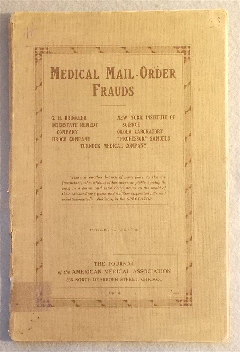 Image for Medical Mail-Order Frauds: Some Concerns Against Which the United States Government Has Issued Post-Office Fraud Orders Medical Mail-Order Frauds: Some Concerns Against Which the United States Government Has Issued Post-Office Fraud Orders