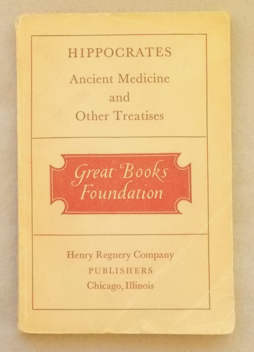Image for Ancient Medicine and Other Treatises: Great Books Foundation ( Ancient Medicine and Other Treatises: Great Books Foundation (