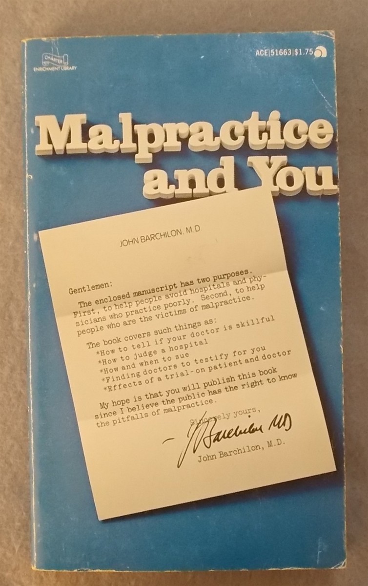 Image for Malpractice and You Malpractice and You