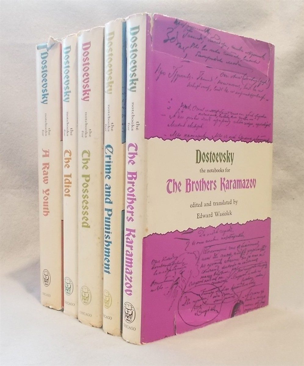 Dostoevsky: the Notebooks for the Brothers Karamazov, Crime and Punishment, the Possessed, the Idiot, and a Raw Youth (Complete Five Volume Set