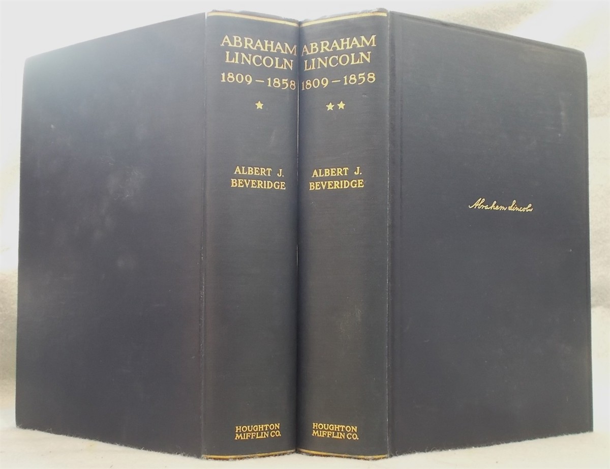Image for Abraham Lincoln 1809-1858 (Two Volume Set) Abraham Lincoln 1809-1858 (Two Volume Set)