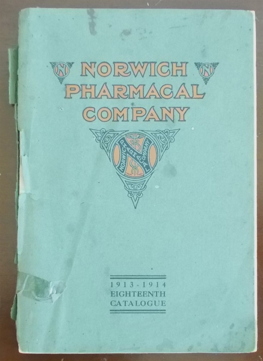 1913-1914 Norwich Pharmacal Catalogue and Price List of Pharmaceutical Preparations and Specialties (18th Edition)