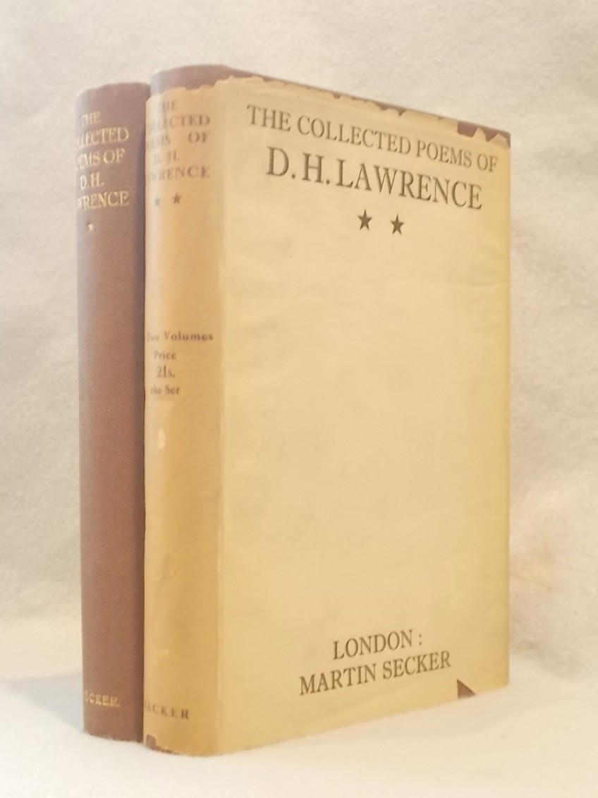 The Collected Poems of D. H. Lawrence: Volume I, Rhyming Poems and Volume II, Unrhyming Poems (2 Volume Set)