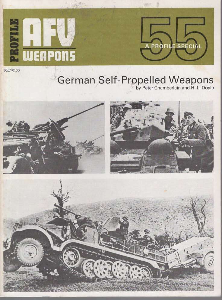 German Self-Propelled Weapons (AFV Weapons profile 55)