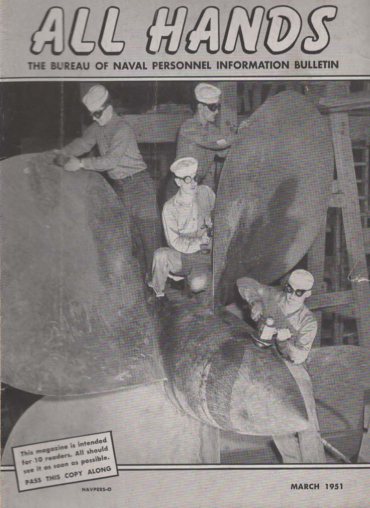 ALL HANDS The Bureau of Naval Personnel Information Bulletin March 1951 No.409