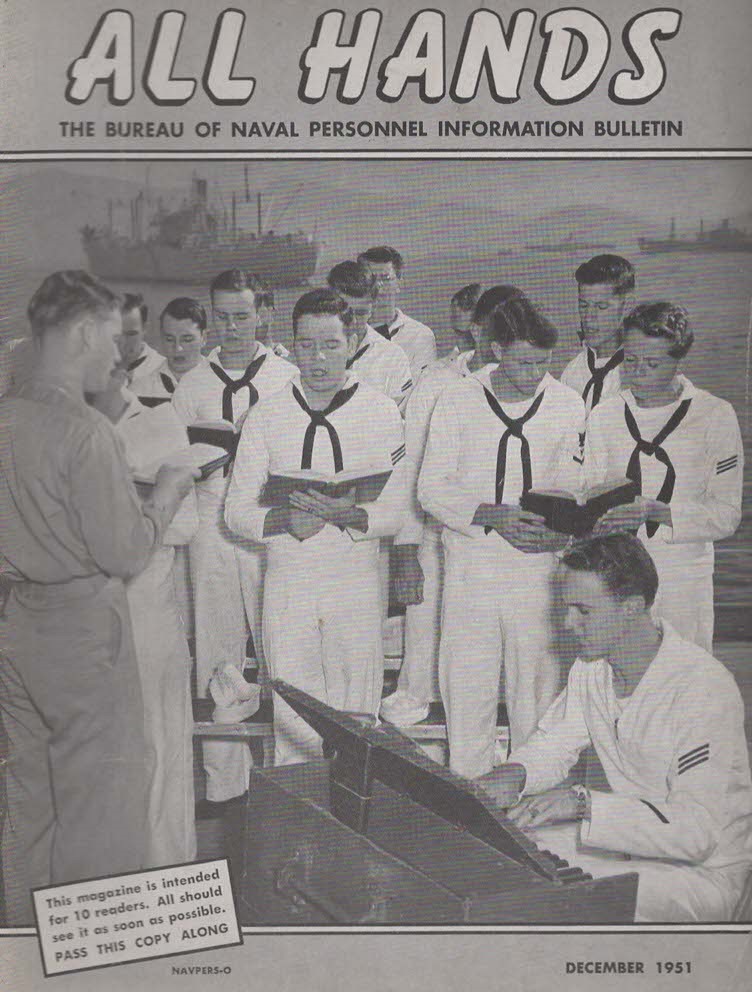 ALL HANDS The Bureau of Naval Personnel Information Bulletin December 1951 No.418