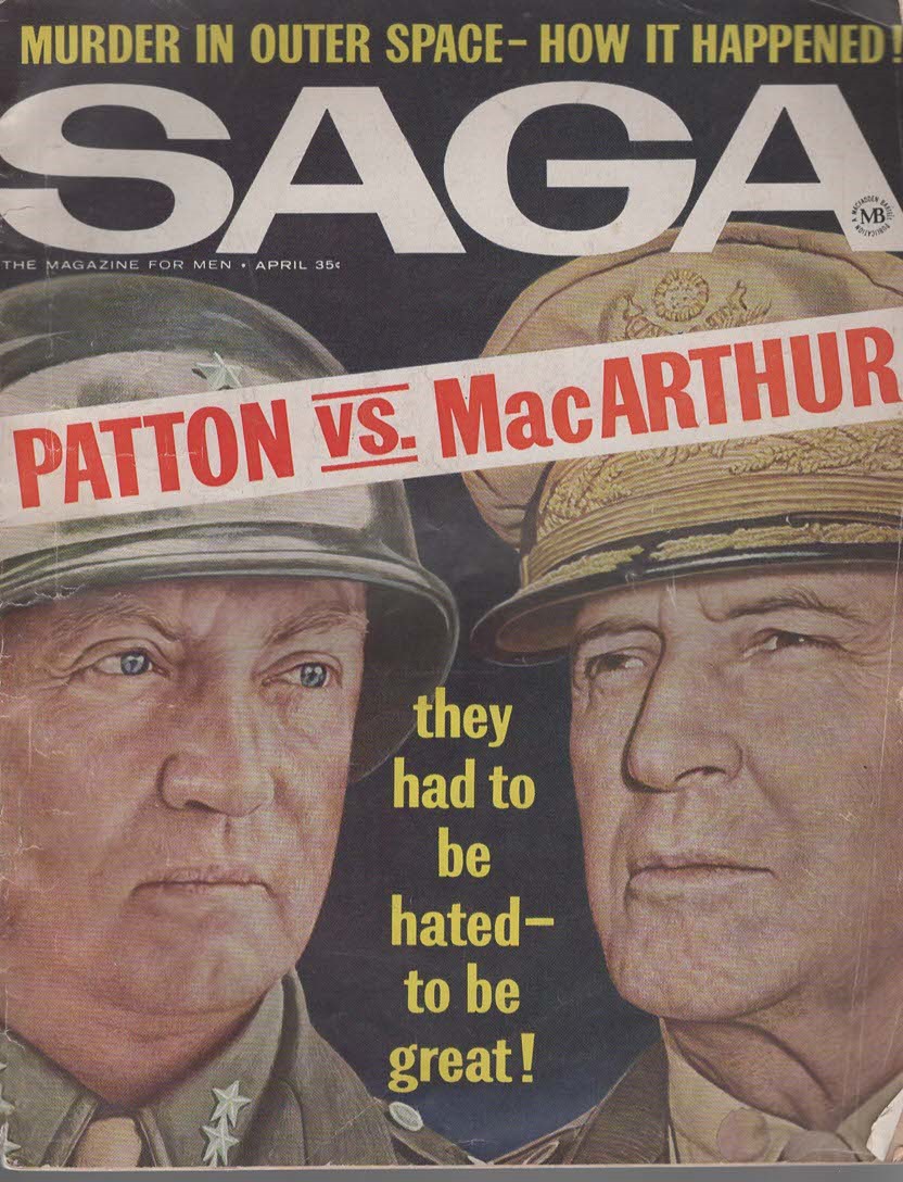 SAGA the magazine for men April/1963 Vol. 26, No. 1