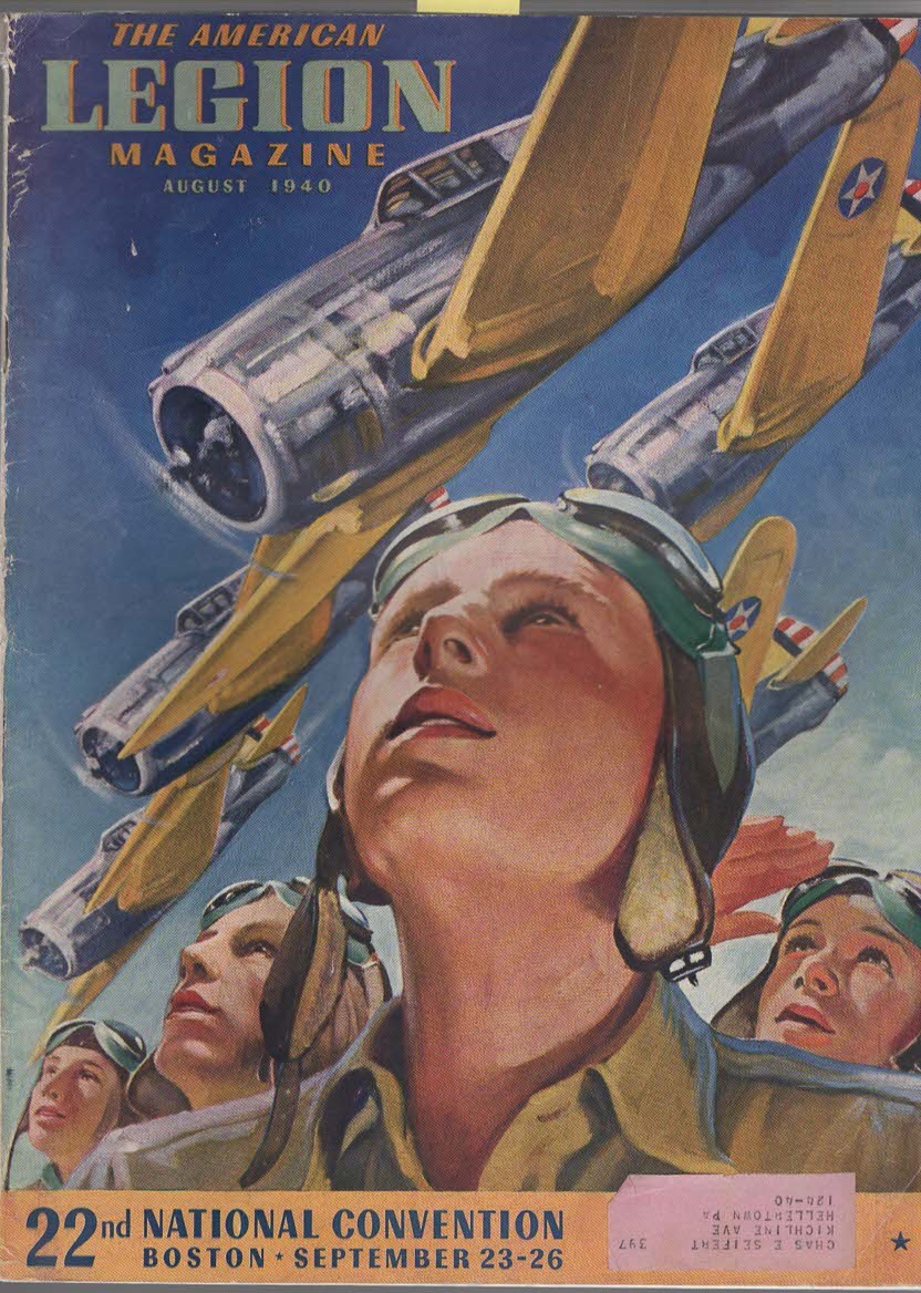 The American Legion August, 1940 Vol. 29, No. 2