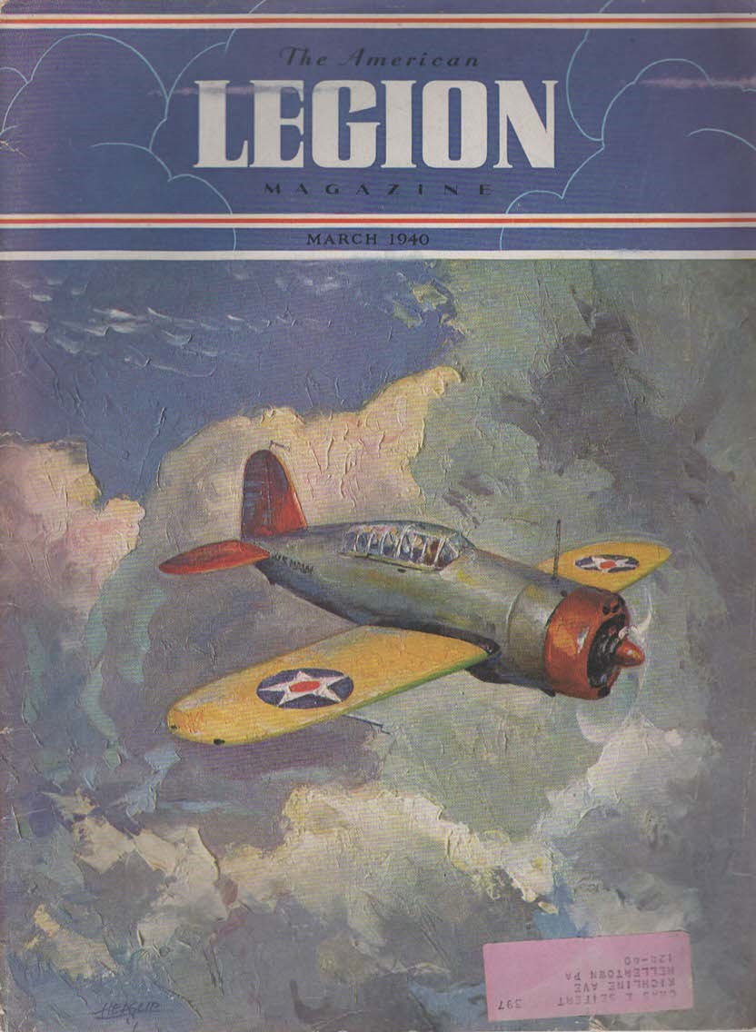 The American Legion March, 1940 Vol. 28, No. 3