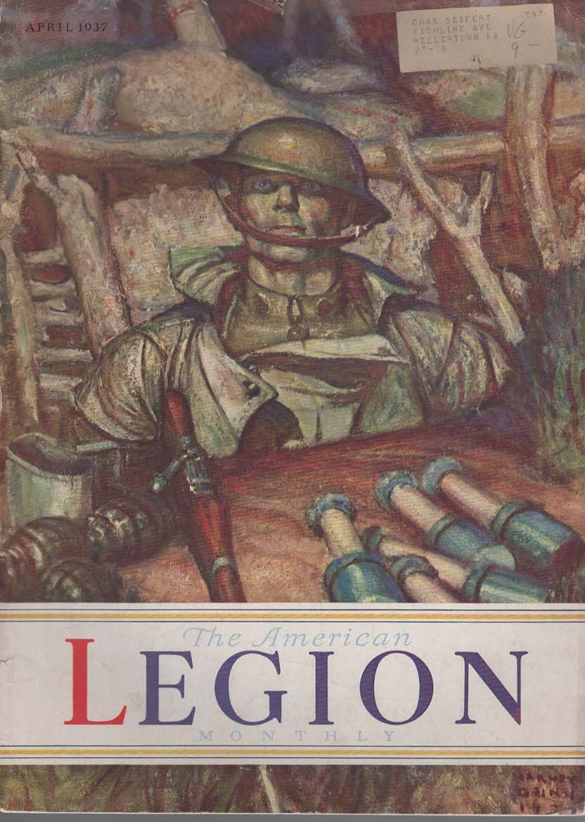 The American Legion April, 1937 Vol. 22, No. 4